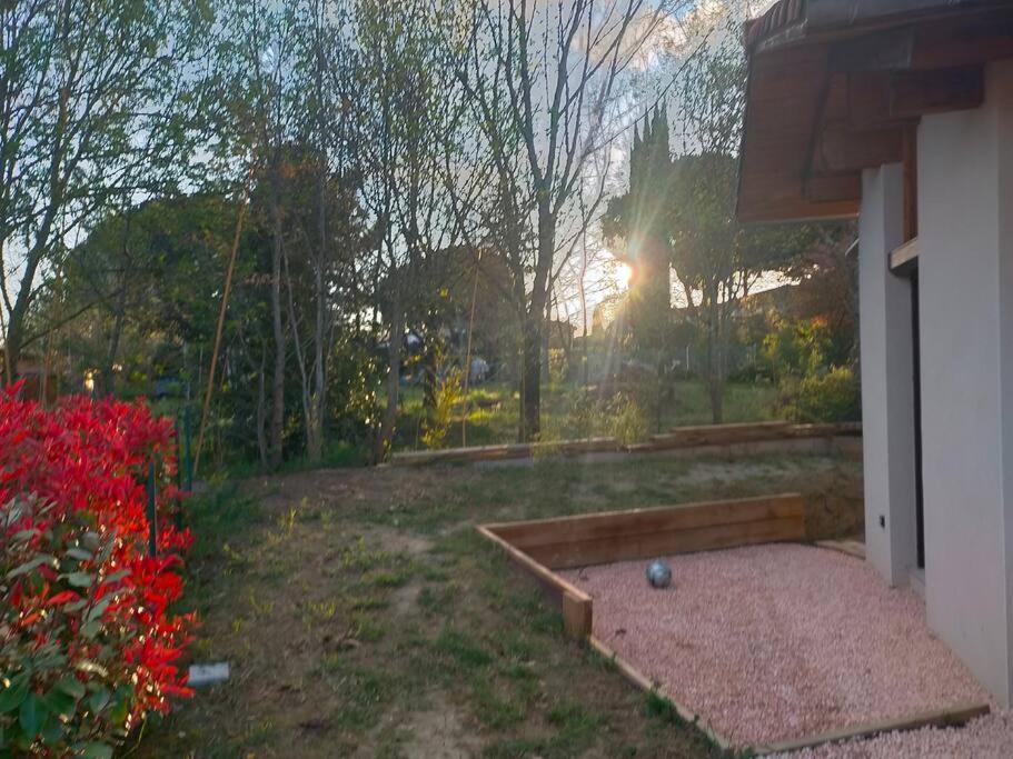 Studio Ambiance Verdoyante Et Vue Sur La Vallee Auzeville-Tolosane Dış mekan fotoğraf