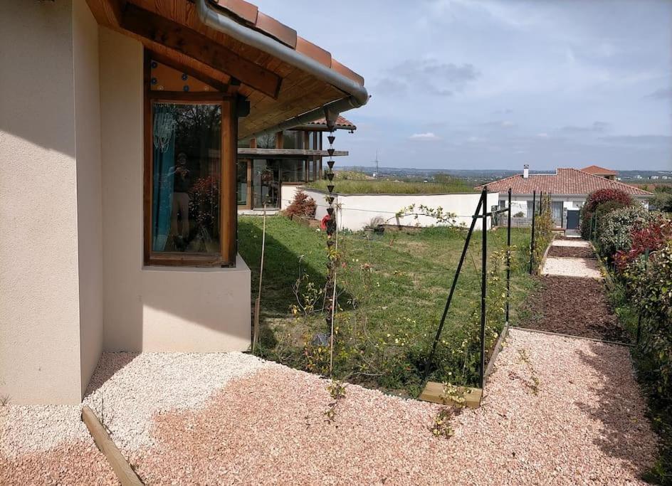 Studio Ambiance Verdoyante Et Vue Sur La Vallee Auzeville-Tolosane Dış mekan fotoğraf